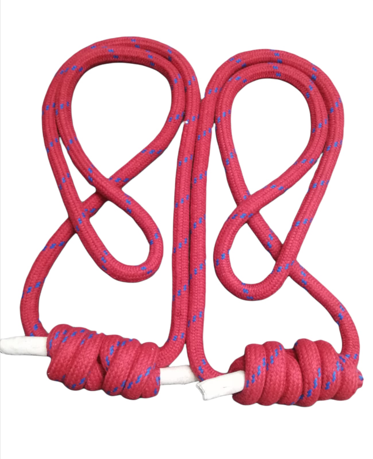 Iyengar Yoga Wall Ropes-set of 4(2Long & 2 Small ropes) (Red) - Image 4